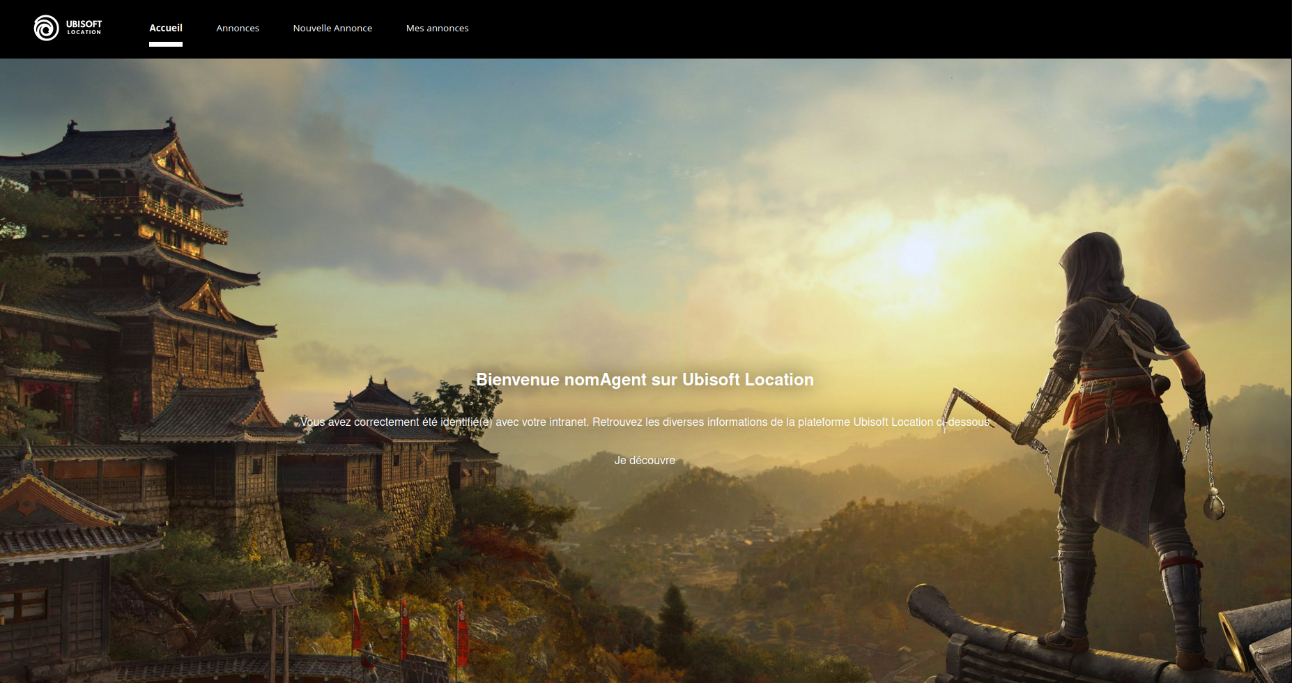 Capture du site Ubisoft Location